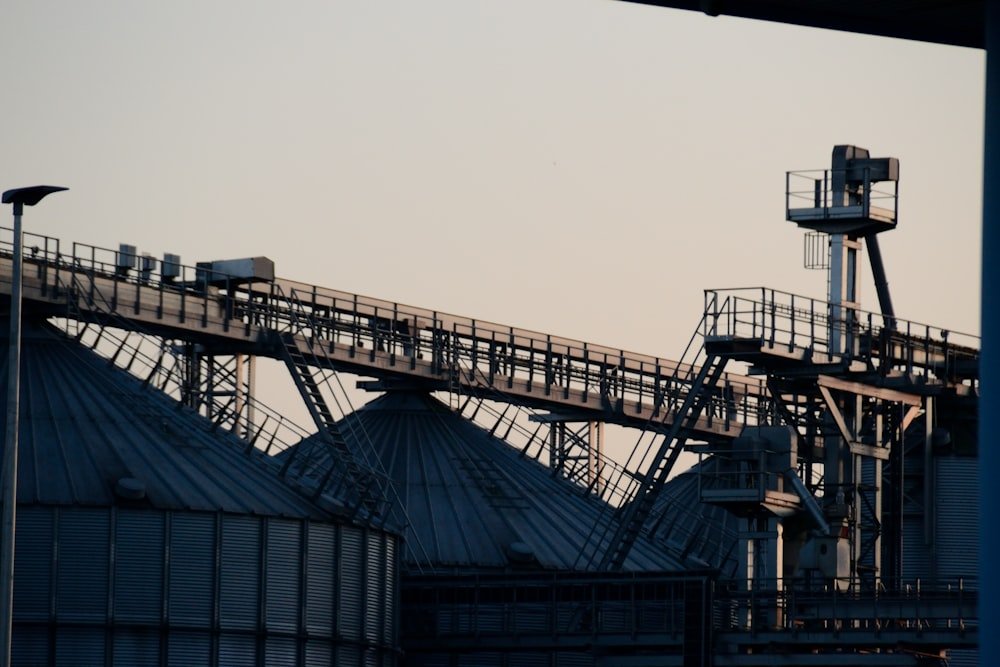 Modern industrial manufacturing facility